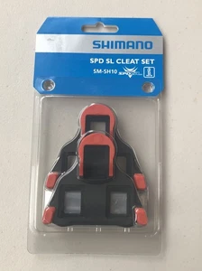 Juego de botines Shimano SM-SH10 SPD SL - negro/rojo - Imagen 1 de 2