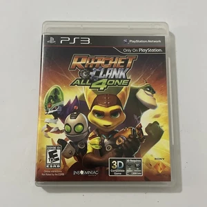 Ratchet & Clank: All 4 One (Sony PlayStation 3, 2011) PS3 Complete - Picture 1 of 3