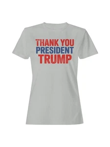 Camiseta para mujer Thank You President Trump Design - Imagen 1 de 12
