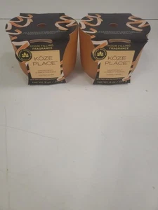 2 Koze Place Grapefruit & Sweet Orange , 2 Wick Glass Candles - Bild 1 von 4