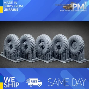 ScaleX WM-35005 1/35 GAZ-66 Ordinary wheel set for Trumpeter - Picture 1 of 3