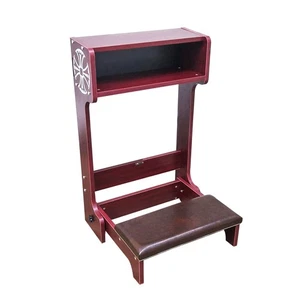 32X20X20" Prayer Bench, Padded kneeler Easy Fold-away Prayer Table Chair - Picture 1 of 11