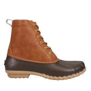 London Fog Seth Duck  Mens Brown Casual Boots CL30424M-T - Picture 1 of 5