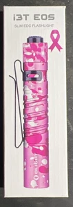 Olight I3T EOS Camouflage Pink 180 Lum Slim Tail Switch, Breast Cancer Awareness - Picture 1 of 2