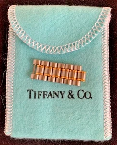 (6) Tiffany & Co. Ladies' 2-Toned Stainless Steel & 14K Gold-Plated WATCH LINKS - Picture 1 of 3