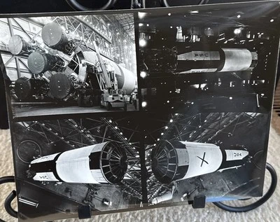 1967 Saturn V Rocket Specifically Its First Stage , S-IC Photo Apollo Program - Image 1 of 4