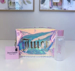 Juicy Couture Kosmetiktasche Reise Kosmetikkoffer - Iridescent Pink - Bild 1 von 5