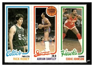 1980-81 Topps #26 / 40 / 234 Rick Robey / Adrian Dantley / Eddie Johnson - Picture 1 of 2