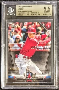 2018 Topps Update Salute Black Shohei Ohtani S-39 RC Rookie /299 BGS 9.5 GEM MT - Picture 1 of 2