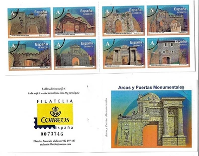 España: 2014; Folleto Arcos y Puertas Monumentales, MNH, EBES154 Foto 1 de 3