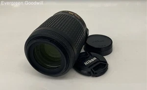 Nikon DX AF-S 55-200mm f/4-5.6 G ED VR Zoom Lens Untested - Picture 1 of 4