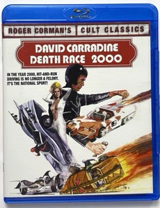 DEATH RACE 2000 (1975) Blu-ray SHOUT Corman Limited Edition w/ OOP Booklet MINT - Imagen 1 de 6