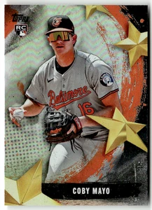 2025 Topps Series 1 MLB No. SMLB-35 Coby Mayo Rookie Stars of MLB - Bild 1 von 2
