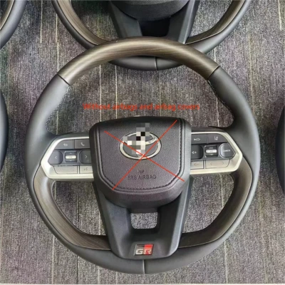 Toyota Peach Wood Steering Wheel Hailux LC Crown Prado Land Cruiser Cool Foto 1 de 4
