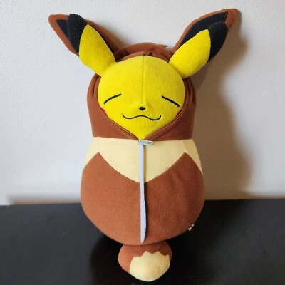 Pokemon Pikachu w/Eevee Cosplay Plush 15" Soft Toy Banpresto Nintendo Japan Foto 1 de 4