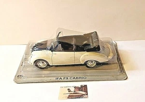 Auto-modello Collezione Edicola De Agostini IFA F9 Cabrio scala 1:43 - Bild 1 von 5