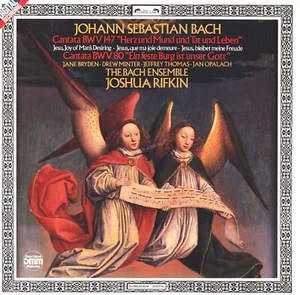 Bach, Rifkin, Bryden, Minter - Cantata BWV 147 Baroque LP 1987 + Insert ' - Imagen 1 de 1