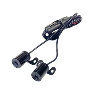 2pcs LED Motorcycle Projection Welcome Lights for Enhanced Nighttime Visibility - Picture 1 of 8