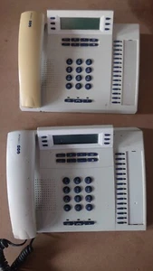 2x Auerswald COMfortel 1500 S0 / UP0 ISDN biały telefon systemowy 90564 biały - Zdjęcie 1 z 2