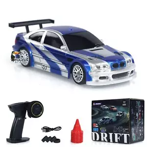 Lager tedesco 1/43 RC Race Car Drift Car telecomandato 4WD Mini Toy Lights - Foto 1 di 23