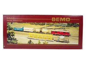 Bemo H0m Startset RhB Güterzug m E-Lok Ge 4/4 II "Felsberg" 7258 100 OVP-Bastler - Bild 1 von 5