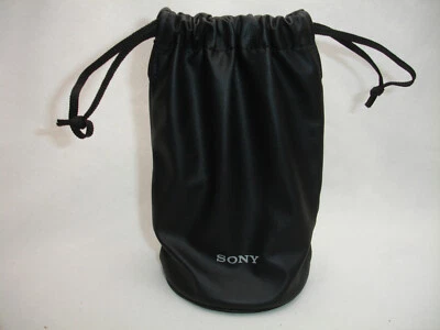 SONY LENS Pouch Travel Soft Carry BAG Case CM ~6" x 3.25" - Image 1 of 4