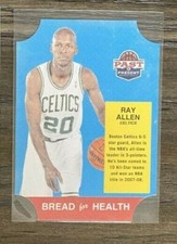 2011-12 Panini Past & Present RAY ALLEN Bread for Health insert card # 2