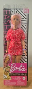 NIB 2017 FASHIONISTAS BARBIE DOLL #151 Red Dress 12in - Picture 1 of 3