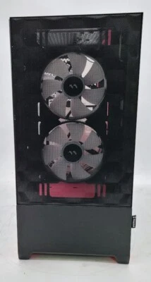 Fractal Design Case FD-C-POR1A-03 Mid Tower Pop Air RGB Black Magenta Clear - Image 1 of 4