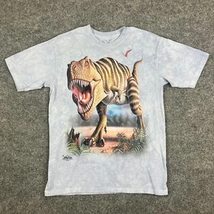 The Mountain T-Rex Dinosaur Kid's T-Shirt XL Light Purple Graphic Short Sleeve - Picture 1 of 8
