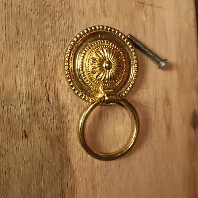 BOUTON ANNEAU  MEUBLE TIROIR COMMODE  - Photo 1/3