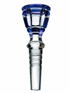 Tapón de botella Waterford Crystal Mixology tapa azul argón 4,5" #164987 nuevo - Imagen 1 de 3