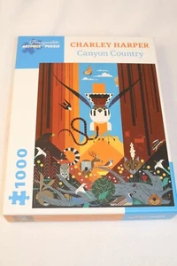 Puzzle Melograno Charley Harper Canyon Country 1000 pezzi COMPLETO - Foto 1 di 9