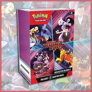 Pokemon TCG: Destined Rivals Booster Bundle SV 10 | 6 Packs - Picture 1 of 2