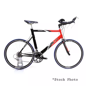 Fuji Aloha TT Triathalon Racing Bike, Bicycle, Black & Red Aero, 2002, Small - Picture 1 of 24
