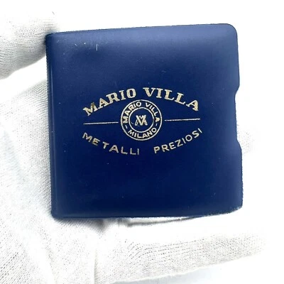 Étui Pour Lingot Argent Ou Or mario villa Milano Box 1 Once 30 G - Photo 1/4