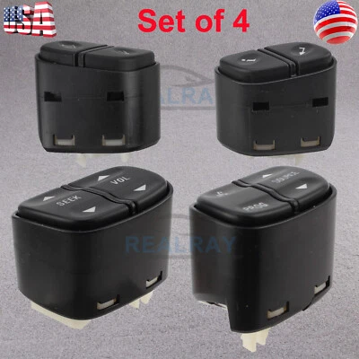 Steering Wheel Switch Control Buttons for 2004 2005 2006-2009 GMC Envoy XL XUV - Image 1 of 4
