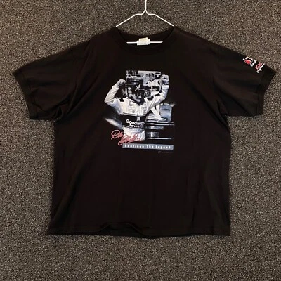 Camisa Dale Earnhardt Para Hombres 2XL Negra Manga Corta 1998 Daytona 500 Win Legend Foto 1 de 4