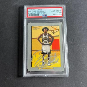 2006-07 Topps Turkey Red #217 Mickael Gelabale Signed Card AUTO PSA Slabbed Soni - Picture 1 of 2