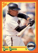 1990 (GIANTS) Score Rookie/Traded #35T Gary Carter