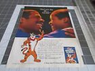 1994 Kelloggs Frosted Corn Flakes Print Ad Tony The Tiger