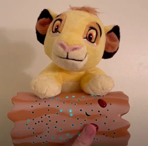 Simba The Lion King Disney Baby Plush Nursery Starry Night Light by Cloud B - Picture 1 of 9