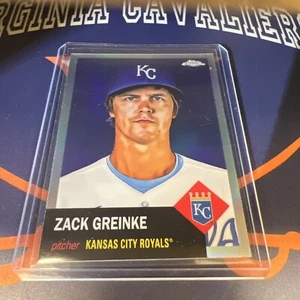 2023 Topps Chrome Platinum Anniversary Zack Greinke #388 Refractor Parallel K.C. - Bild 1 von 5