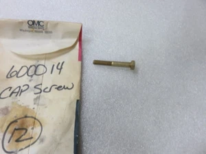 Y28 OMC Evinrude Johnson 600014 Cap Screw - Picture 1 of 3