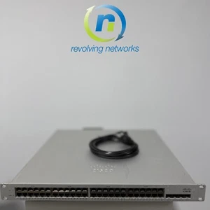 Cisco Meraki MS320-48FP-HW 48x Port PoE GbE Switch Unclaimed 1 Year Warranty - Picture 1 of 1