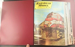 Railroad Model Craftsman Magazine, Lot 12 Bound Issues, Jan To Dec Of 1968 - Picture 1 of 14