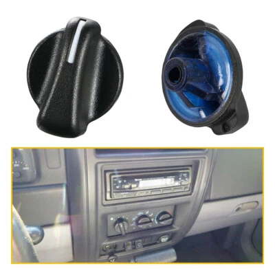 1set Control Knob Speed Fan Heater A/C For Jeep Wrangler TJ 99-06 5011218AA - Image 1 of 4