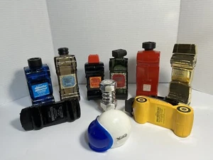 Vintage Avon Lot Of 10 After Shave Decanter Bottles Vintage Bolt Cars 55 Chevy - Picture 1 of 10