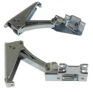 2 x Nardi Fridge Freezer Integrated Ingol Door Hinges Bracket Pair Upper Lower - Picture 1 of 5