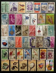 SPAIN BULK WORLD | 1 Scan of SPANISH Stamps | USED \ SOME MINT | MAR22 - Picture 1 of 4